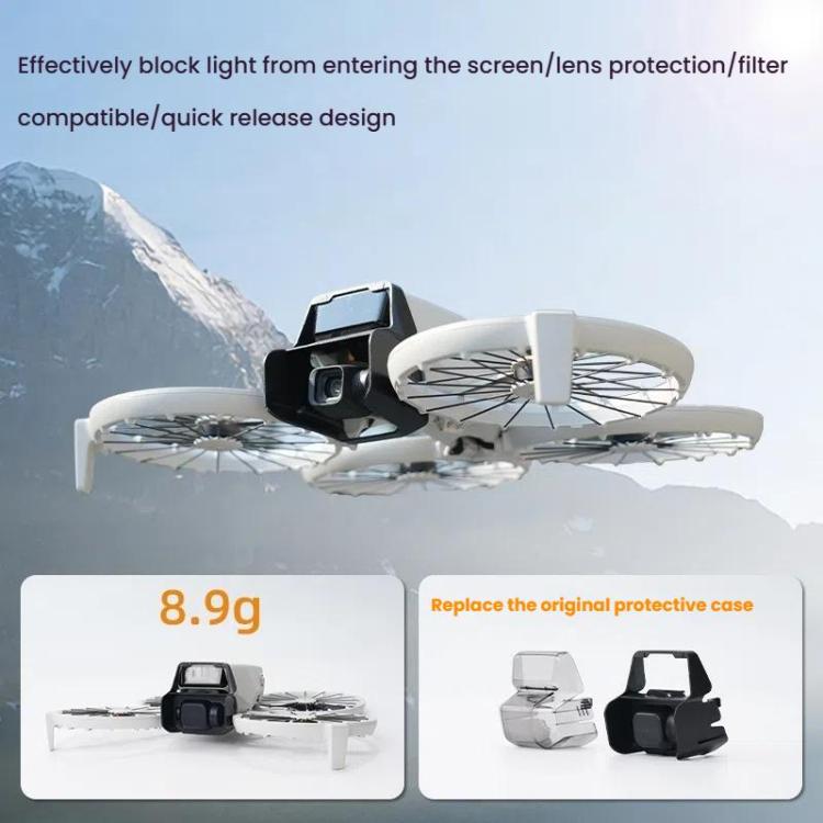 For DJI Flip RCSTQ Lens Hoods Dual Purpose Lens Cover, Lens Cover