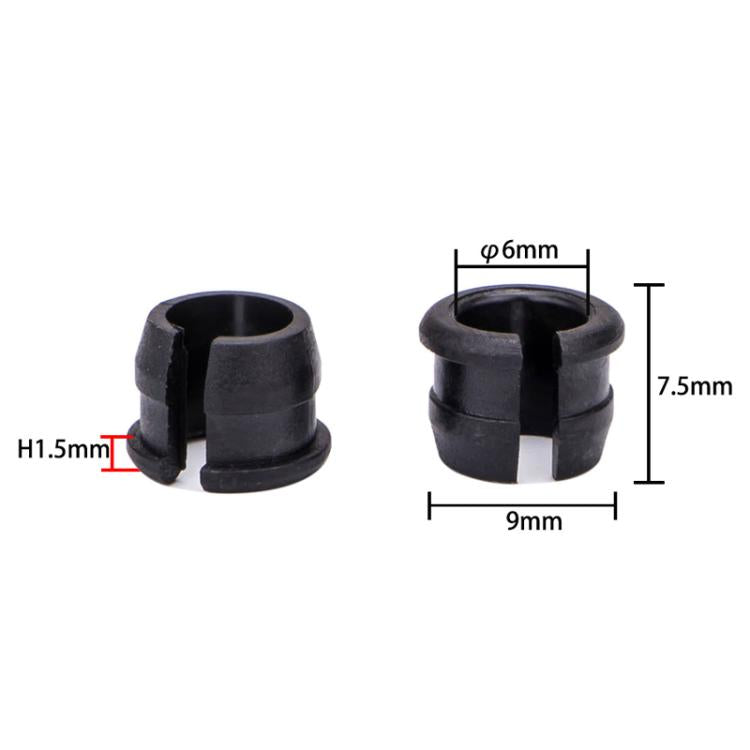ZTTO Bicycle Schrader To Presta Rim Adapter Mountain Road Bike Valve Conversion Sleeve, 10pcs