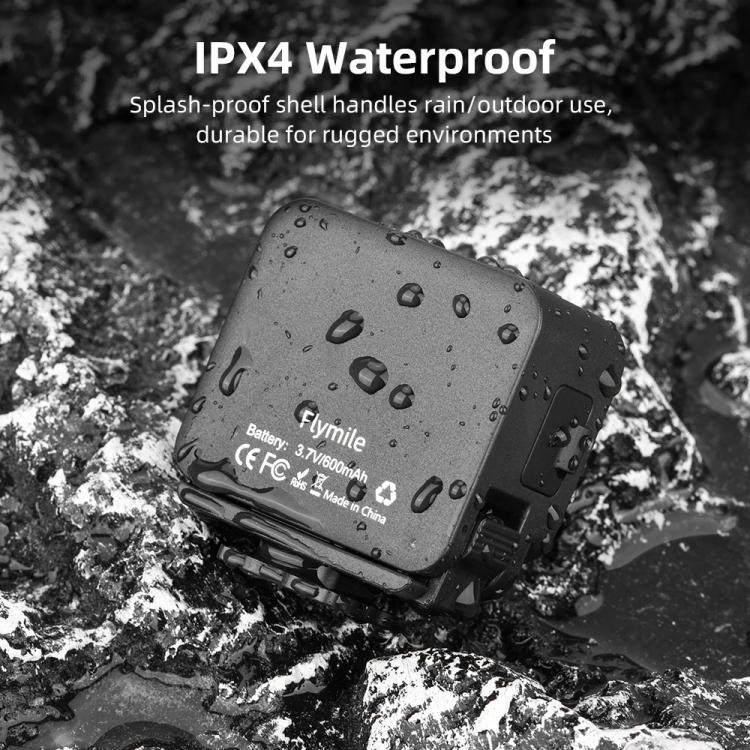 For DJI Action 5 Pro/ Action 4 Flymile 20 LEDs Magnetic Fill Light Rechargeable Video Light 3000K/4440K/8700K Adjustable, For DJI Action 5 Pro/ Action 4