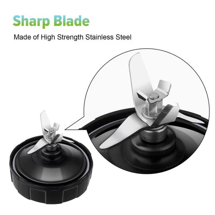 7-Fin Replacement Blade for Ninja Blender Auto iQ Series BL480, BL482, BL642, BL682, 7-Fin Replacement Blade
