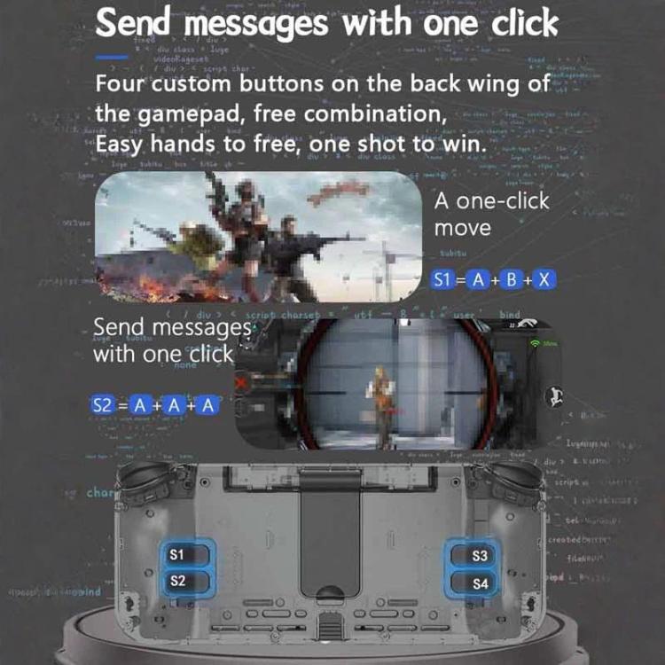 For Nintendo Switch 6-Axis Motion Sensor Controller Direct-Insert Hall Effect Joysticks With RGB Lighting