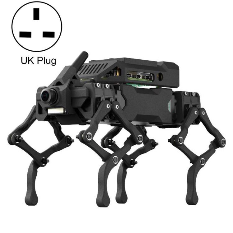 Waveshare WAVEGO Pro 12-DOF Bionic Dog-Like Robot Open Source For ESP32 And Raspberry Pi, Basic, EX, Pi 5