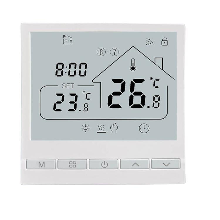 WIFI Floor Thermostat Support Tuya Smart Home App Remote Control Underfloor Heating Temperature Regulator, 220V 16A, 220V 3A