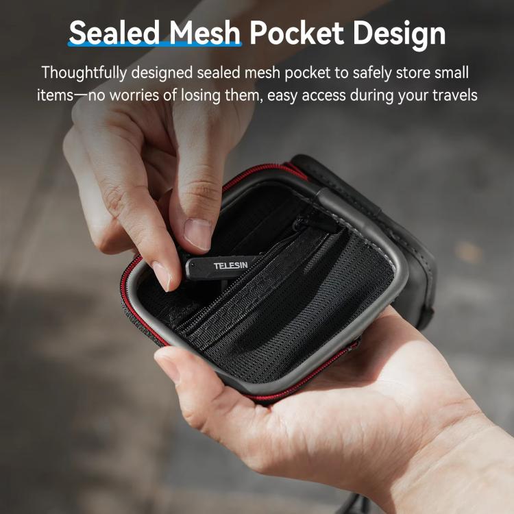 Sports Camera Universal Shockproof Case Anti-Shock Storage Bag, TELESIN S6-PRC-07