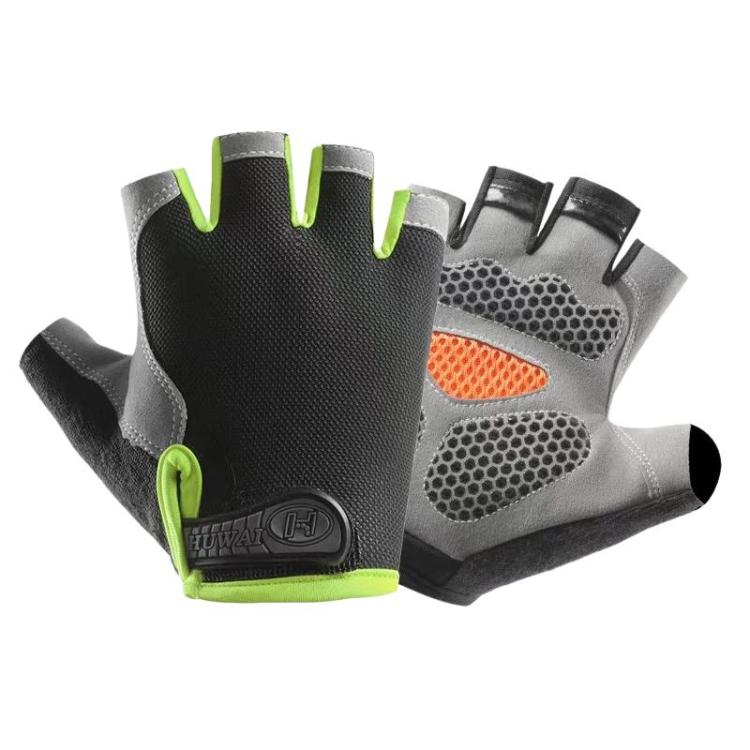 Breathable Half-Finger Gloves For Outdoor Fitness & Sports Non-Slip Wear-Resistant Mountaineering Fingerless Gloves, S, M, L