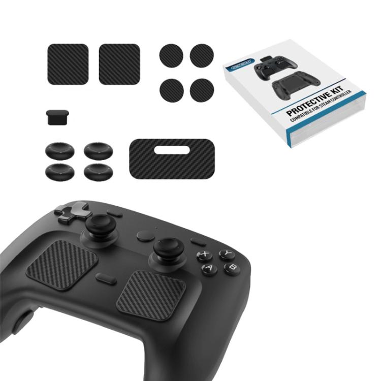 For Steam Controller 2 PGTECH 12-in-1 Protective Kit Accessories Set, 12-in-1 Protective Kit