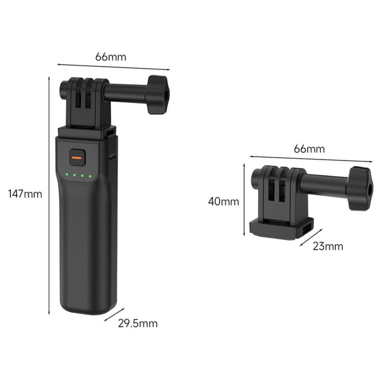 LKTOP 5000mAh Battery Handle For DJI Osmo Action 6 / Osmo 360 / Action 5 Pro Power Hand Grip, Osmo Battery Handle