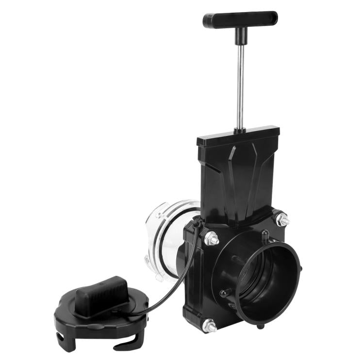 RV Rotating Waste Gate Valve, CP-1140+Extension Pipe, CP-1141