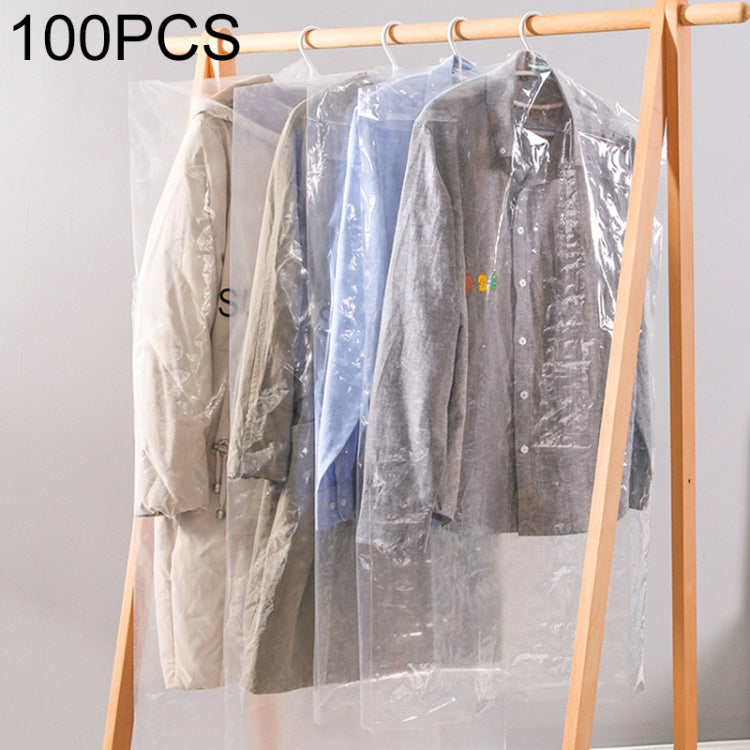 100 PCS Disposable Transparent Clothes Dust Bag Dust Cover, 55x80cm PP 4 Wires, 60x90cm PP 4 Wires, 60x100cm PP 4 Wires, 55x80cm Thicken PE 6 Wires, 60x90cm Thicken PE 6 Wires, 60x100cm Thicken PE 6 Wires, 60x110cm PP 4 Wires, 60x110cm Thicken PE 6 Wir...