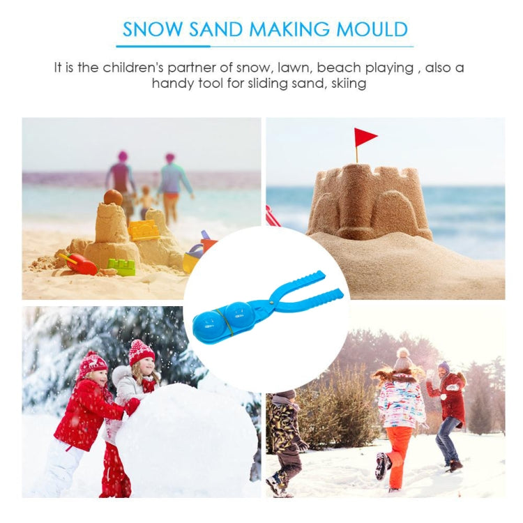 Sand Mold Tool Snow Ball Maker Funny Outdoor Sport Beach Toy, Random Color, Sand Mold(Ball), Sand Mold(Dual Ball), Sand Mold(Football)