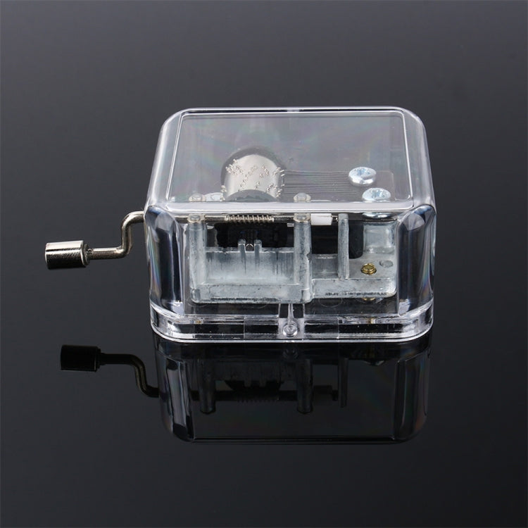 Music Box DIY Craft Vintage Musical Gold Hand Music Boxes