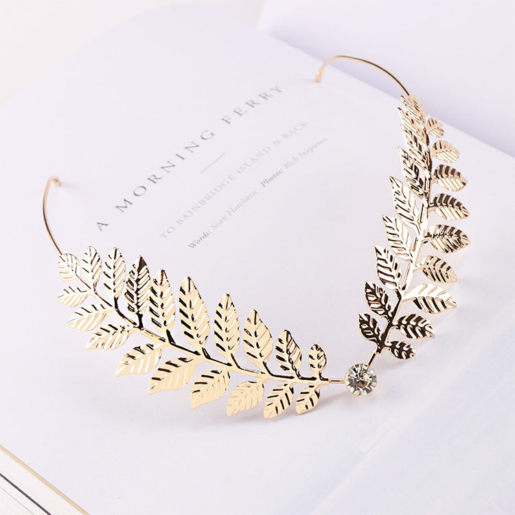 Women Fashion Headbands Crystal Alloy Hairbands Back Holder