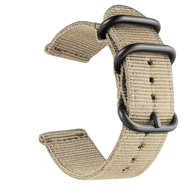 Washable Nylon Canvas Watchband, 22mm, 24mm