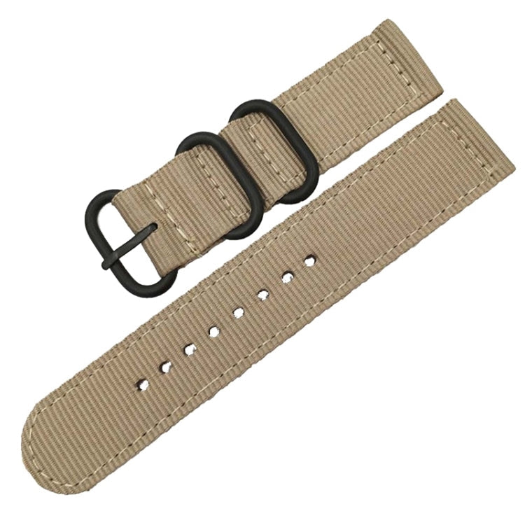 Washable Nylon Canvas Watchband, 22mm, 24mm