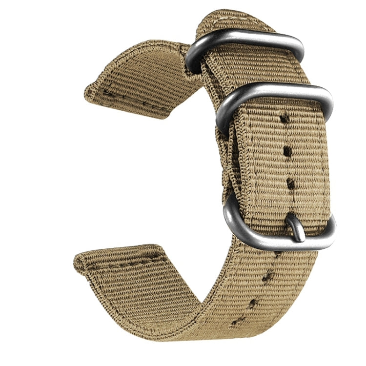 Washable Nylon Canvas Watchband, 22mm, 24mm