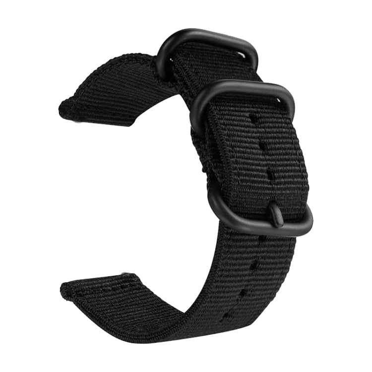 Washable Nylon Canvas Watchband, 22mm, 24mm