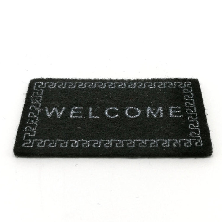 Handmade Simulation Doll House Accessories Welcome Pad Floor Mat Model