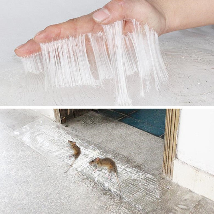Anti-rodent Strong Sticky Board Transparent Sticky Mouse with Mousetrap Glue, Long Transparent