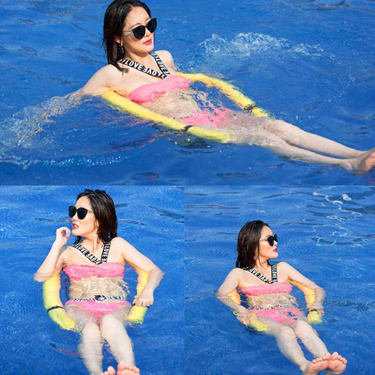 Pool Floating Chair Swimming Pools Seats Floating Bed Chair Noodle Chairs, Swimming Floating Bed Chair (L Yellow), Swimming Floating Bed Chair (L Green), Swimming Floating Bed Chair (L Red), Swimming Floating Bed Chair (L Blue)                         ...