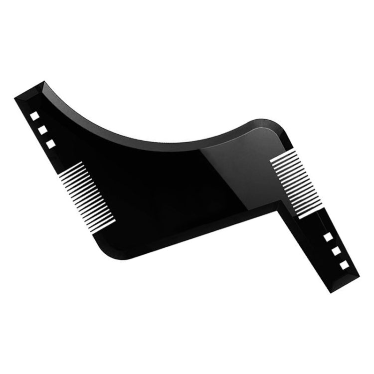 Double-sided Beard Comb Molding Template Tool Beard Shaping Styling Tool With Inbuilt Comb