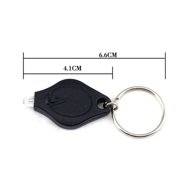 2 PCS Mini Pocket Keychain Flashlight Micro LED Squeeze Light Outdoor Camping Ultra Bright Emergency Key Ring Light Torch Lamp