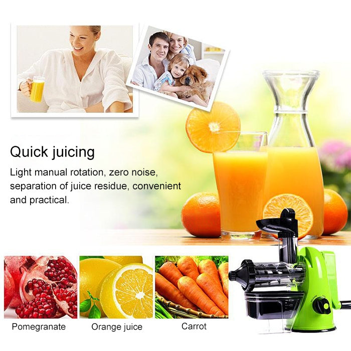 Multifunction Home Manual Juicer Apple Orange Wheatgrass Portable DIY Juicer, US, EU