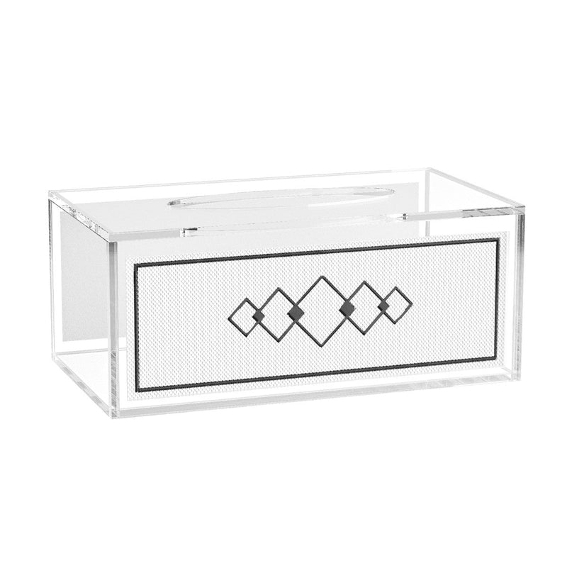 Double Leatherite Tissue Box