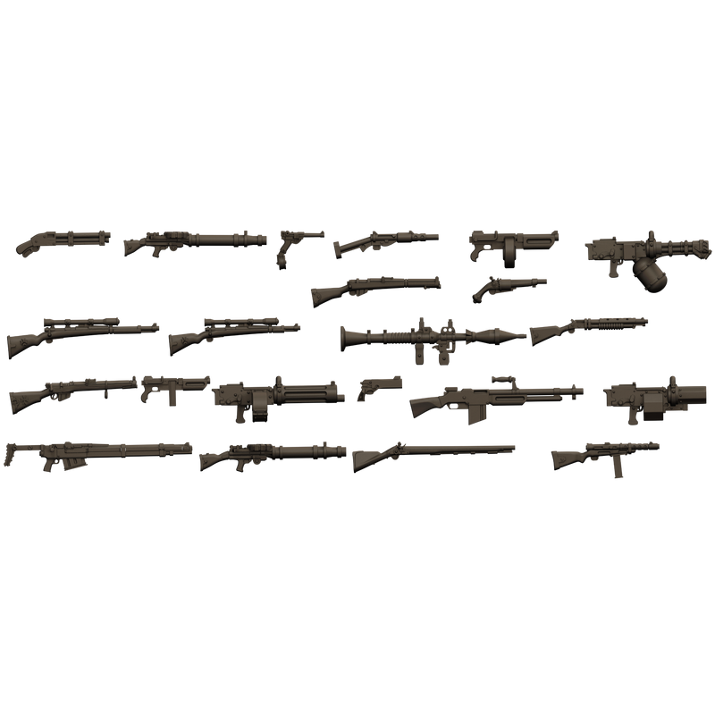 Trench Crusade - Church Weapons Sprue
