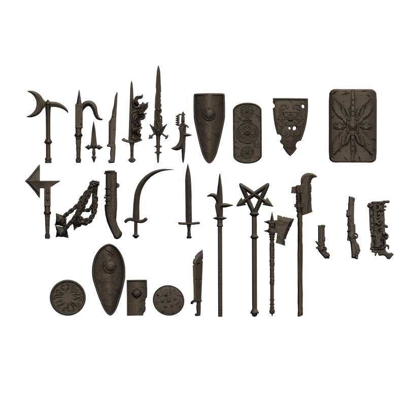 Trench Crusade - Hell Weapons Sprue