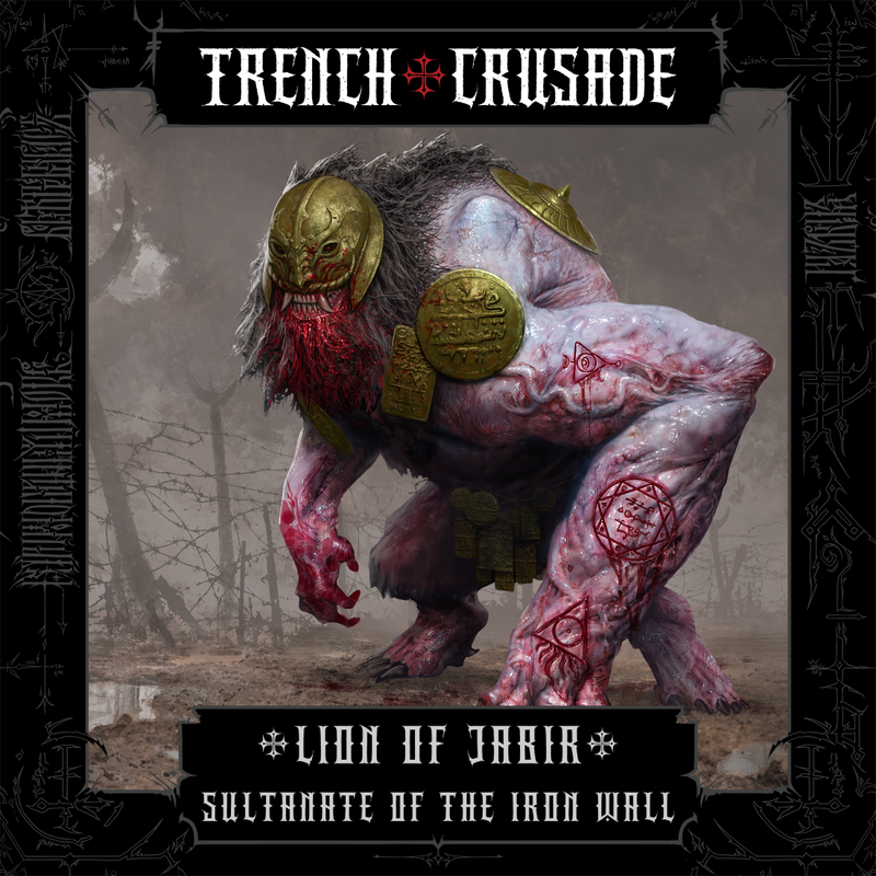 Trench Crusade - Lion of Jabir (standing) - Iron Sultanate