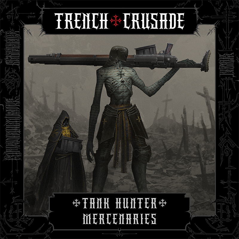 Trench Crusade - Communicant Tank Hunter (aiming) - Mercenaries