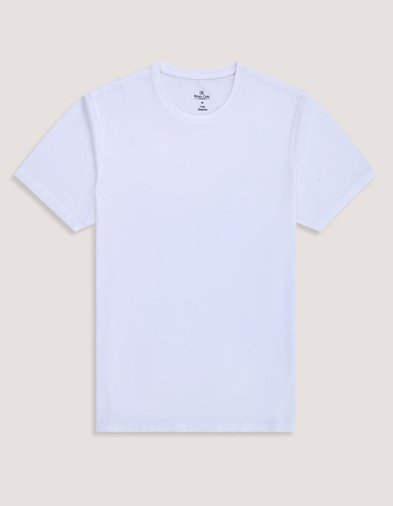 Pure Supima Cotton T-Shirt - White