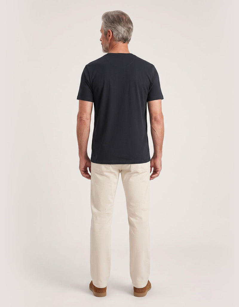 Pure Supima Cotton T-Shirt - Black