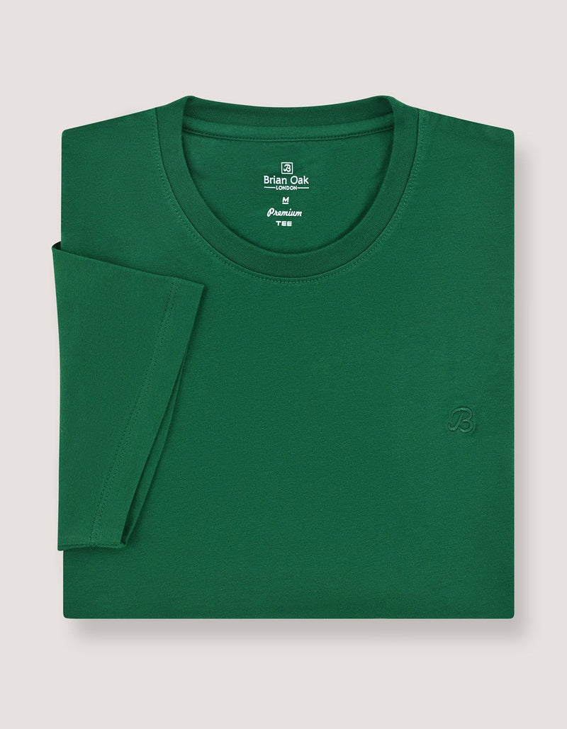 Smart Fit Premium Tee – British Green