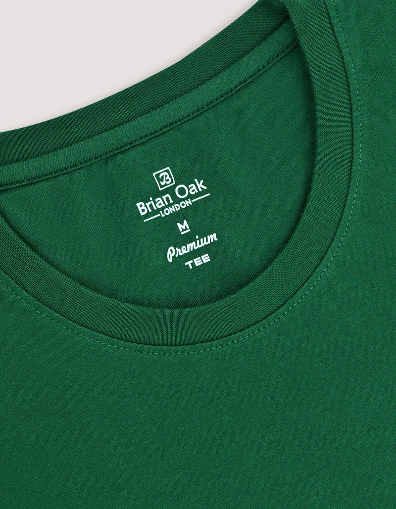Smart Fit Premium Tee – British Green
