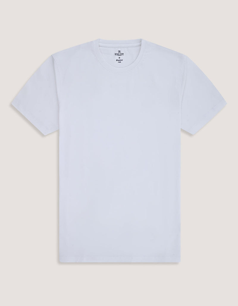 White Premium Everyday Tee