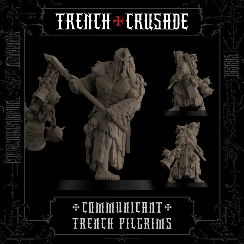 Trench Crusade - Communicant w/ 2H weapon - Trench Pilgrims