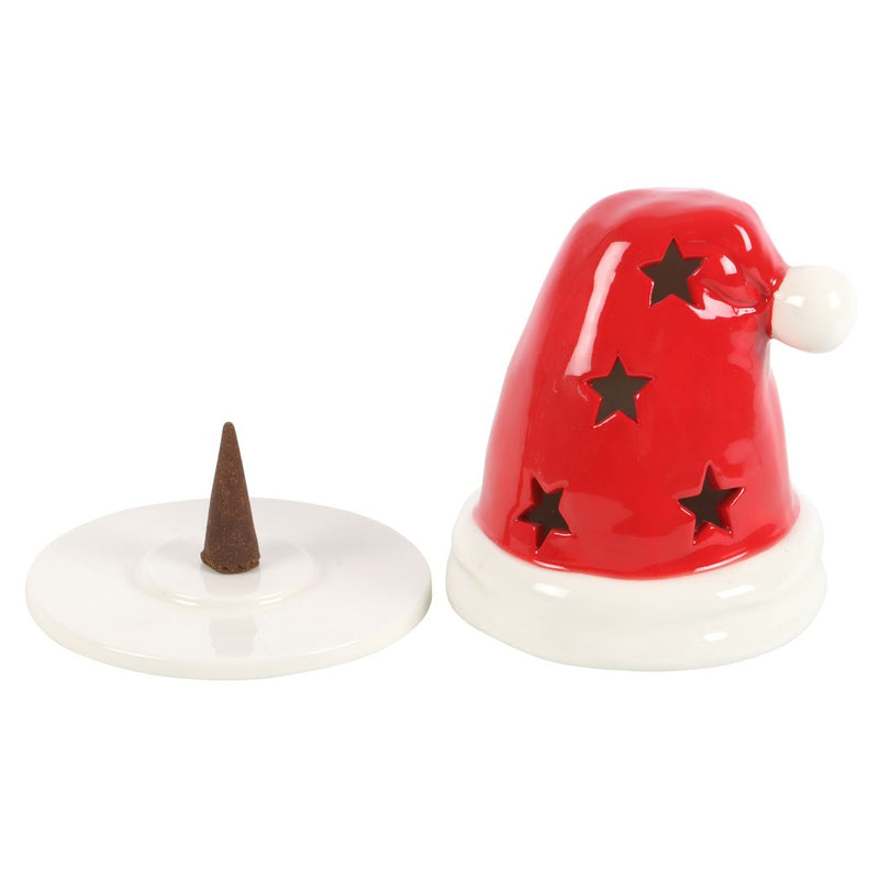 Santa Hat Incense Cone and Tealight Holder