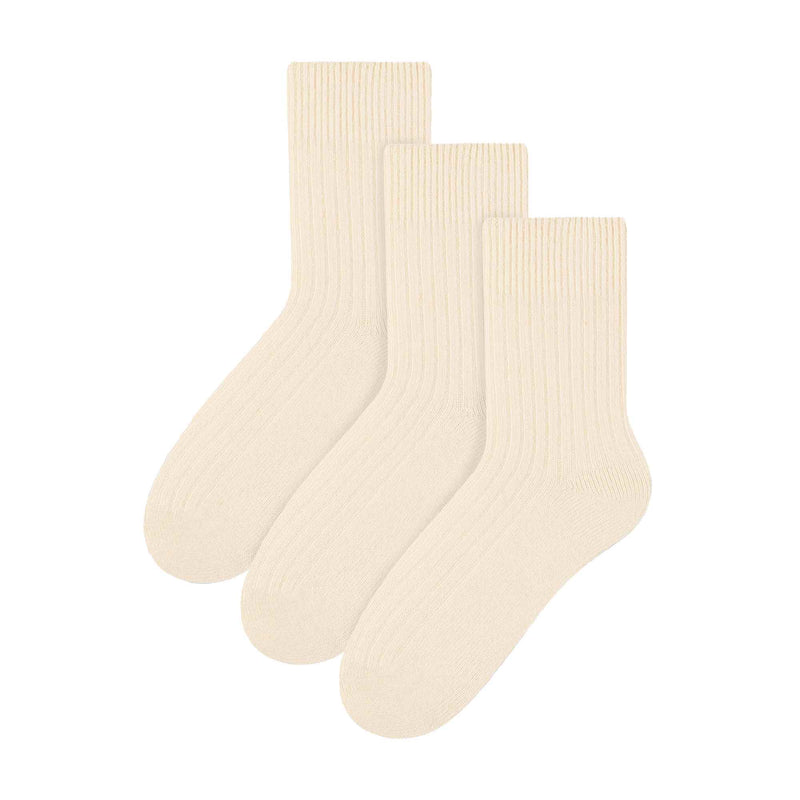 3 Pack Ladies Original Wool Dress Socks (2 Sizes)