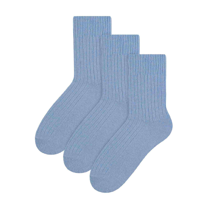 3 Pack Ladies Original Wool Dress Socks (2 Sizes)