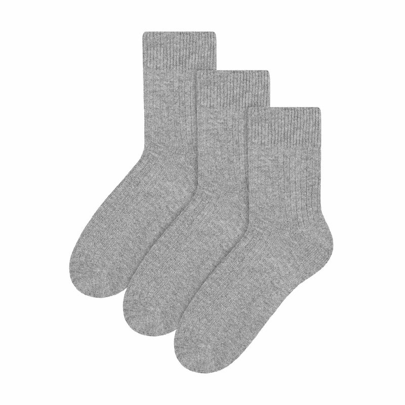 3 Pack Ladies Original Wool Dress Socks (2 Sizes)