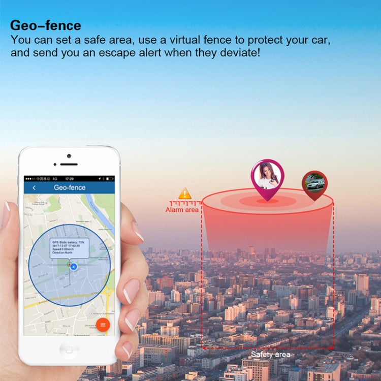 LK106 Car Truck Vehicle Tracking GSM / GPRS / GPS Tracker, LK106