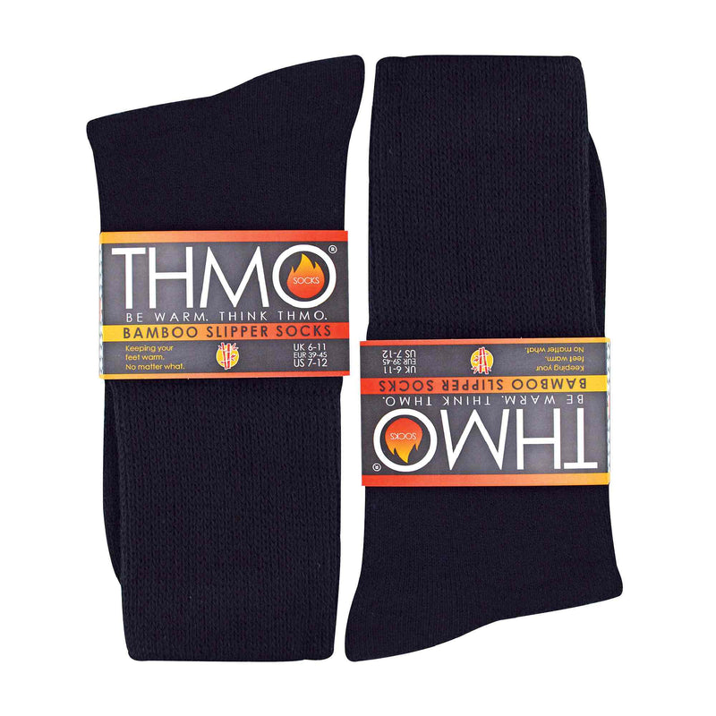 1 Pack Thermal Bamboo Slipper Socks for Winter