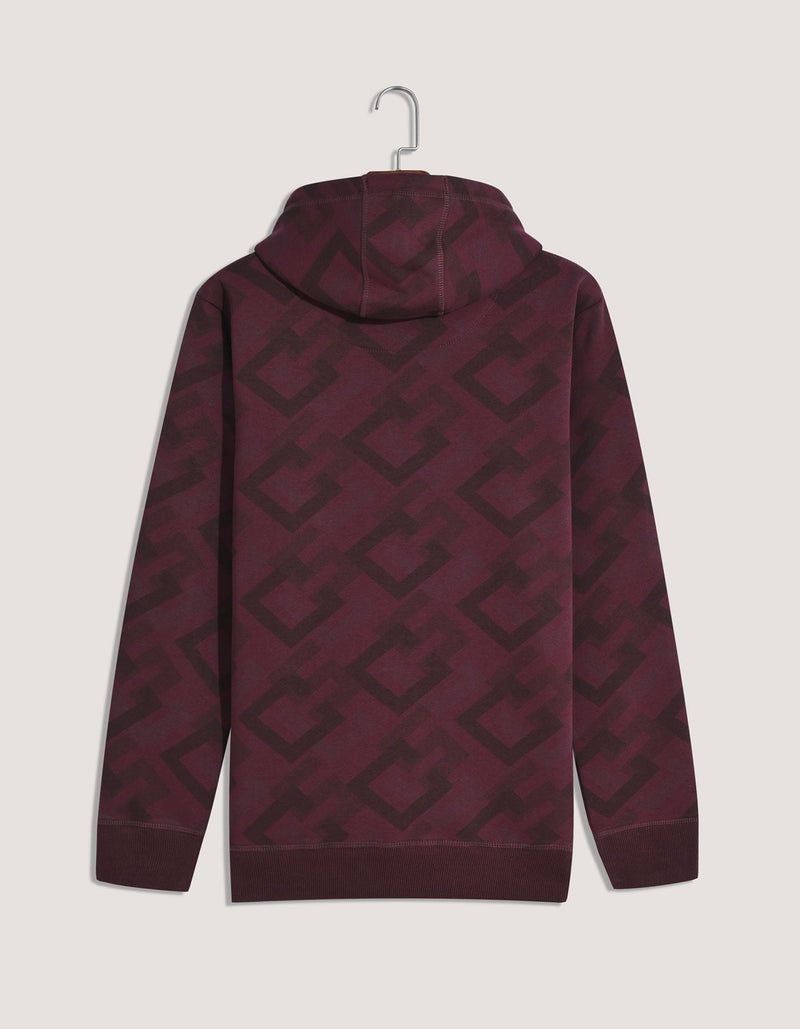 Infinite Possibilities Maroon Fleece Hoodie