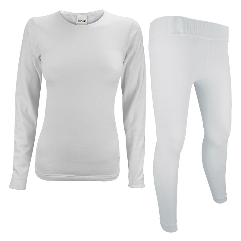 Ladies Long Sleeve Thermal Top & Thermal Leggings for Winter