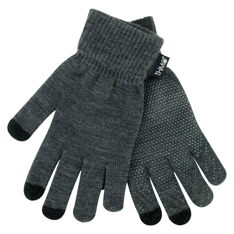 Mens Touchscreen Gloves with Grips