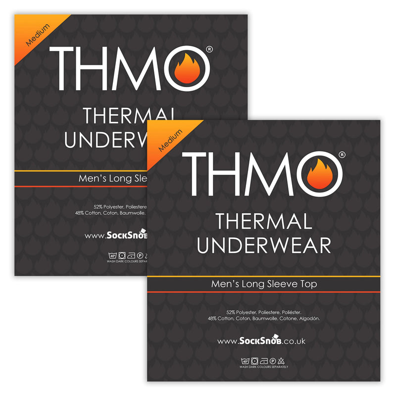 Mens Long Sleeve Super Soft & Warm Thermal Top