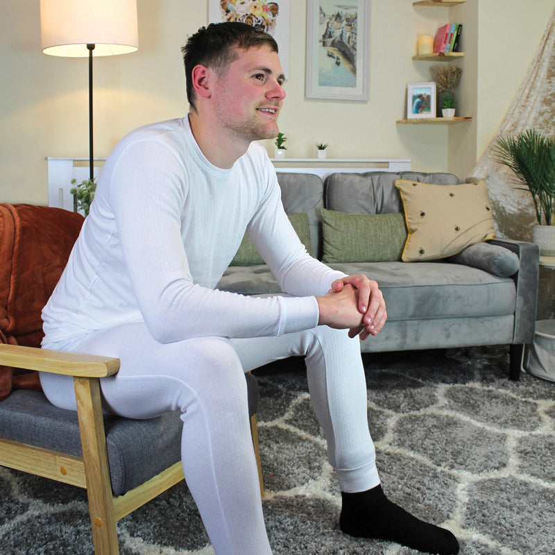 Mens Long Sleeve Super Soft & Warm Thermal Top