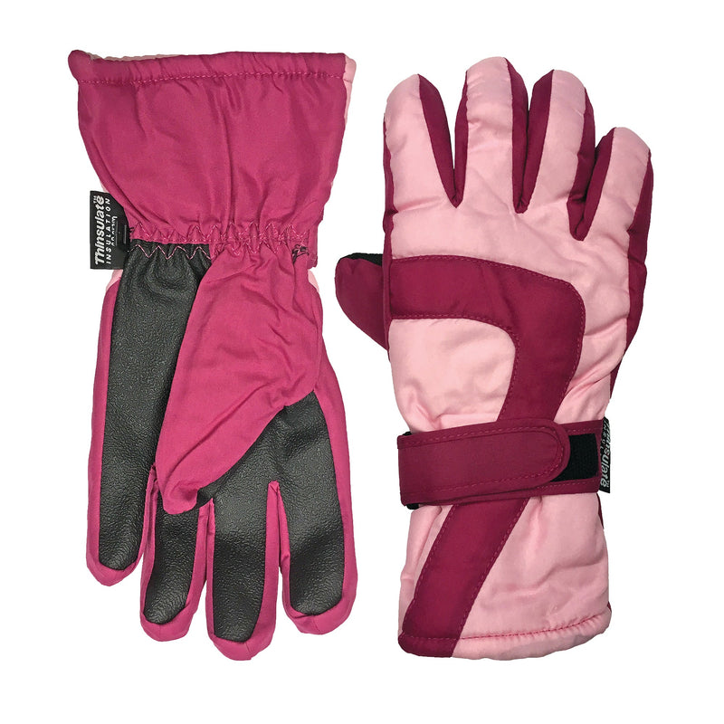 Kids 3M Thinsulate Lined Waterproof Thermal Ski Gloves