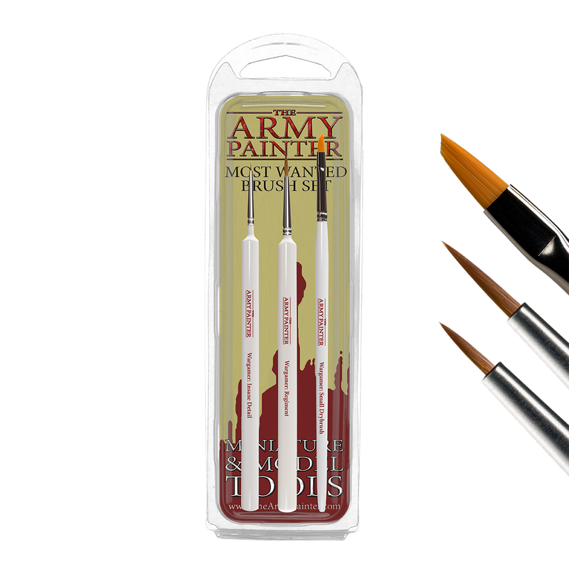 Army Painter Most Wanted Brush Set